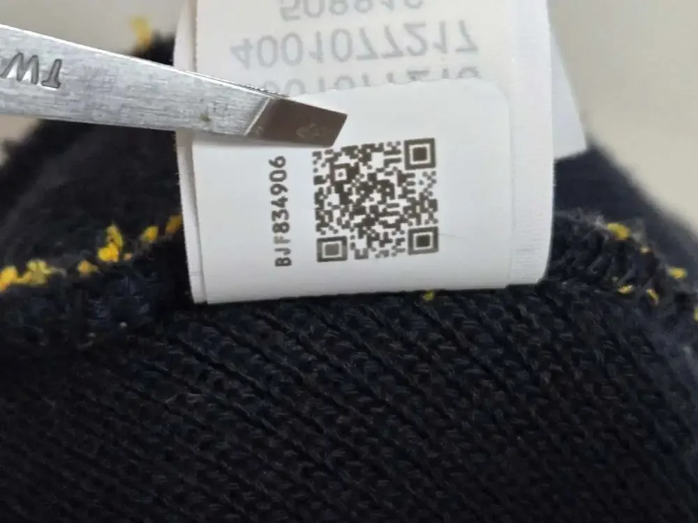 The North Face Heritage Ski Tuke Beanie Navy Yellow Pom Pom Hat